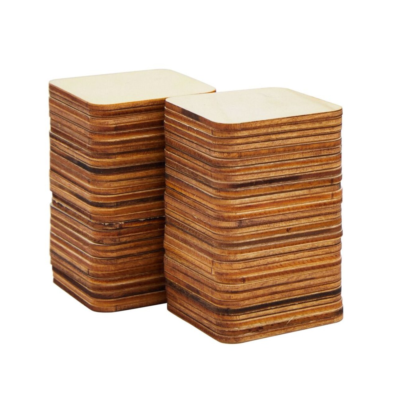 Unfinished wood deals squares